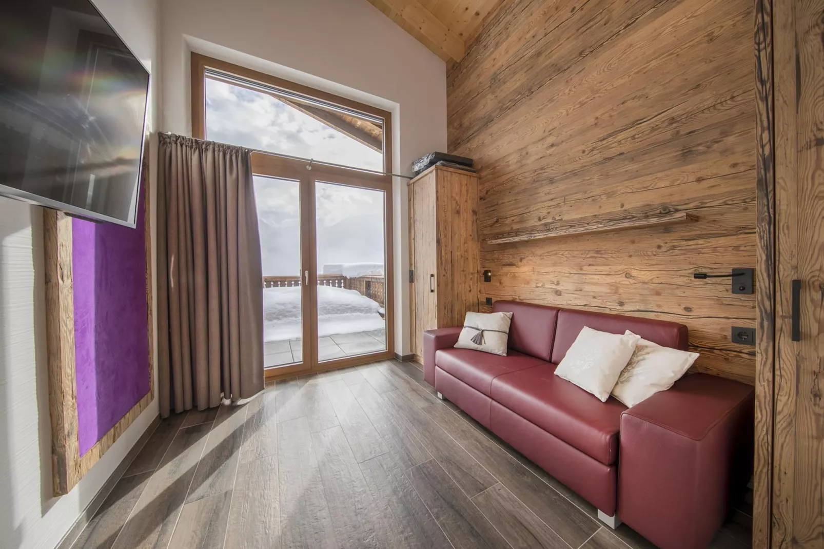 Nationalpark Chalet Kristallwand-Woonkamer