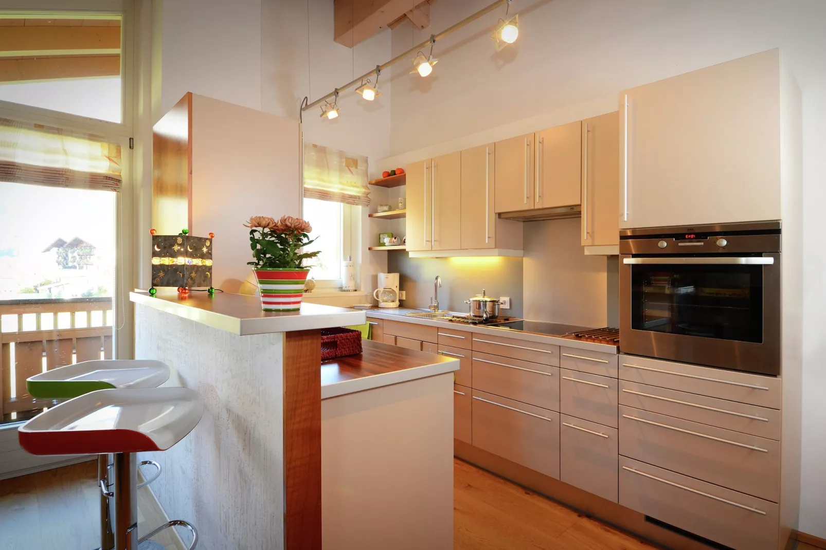 Penthouse an der Piste-Keuken