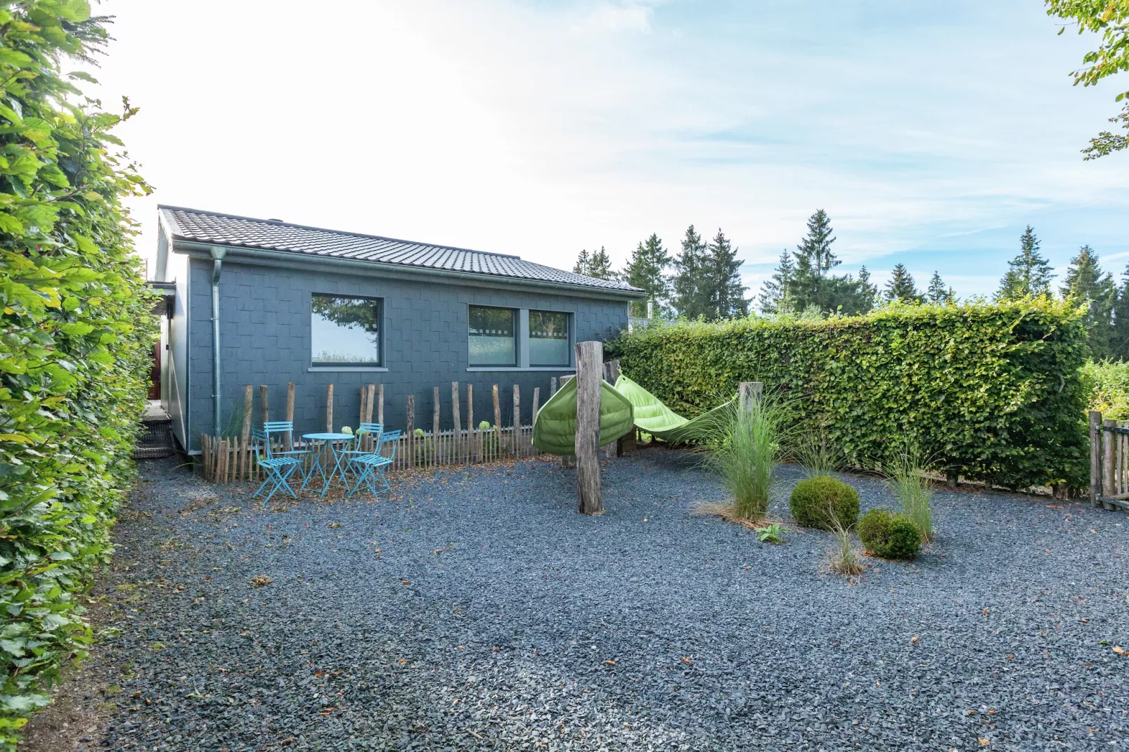 Chalet Vert-Tuinen zomer