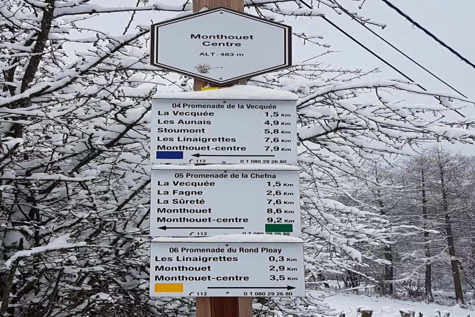 Villa Lilia-Gebied winter 20km