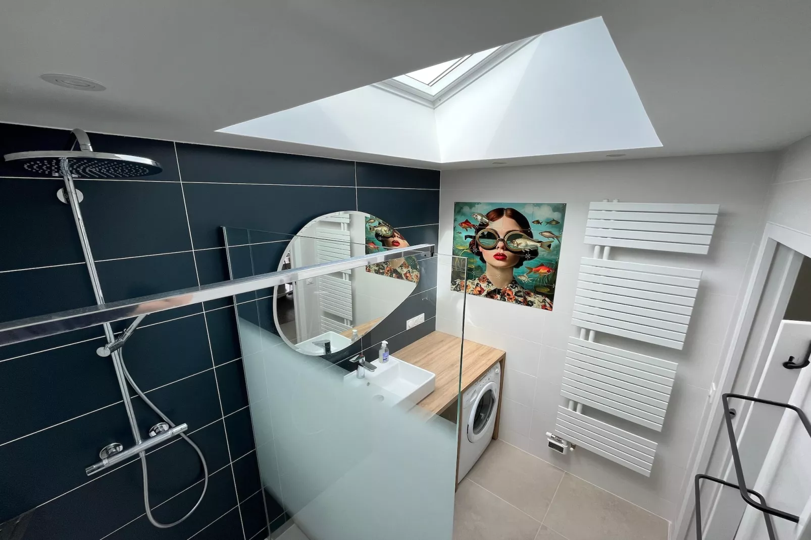 Holiday home Perros-Guirec-Badkamer