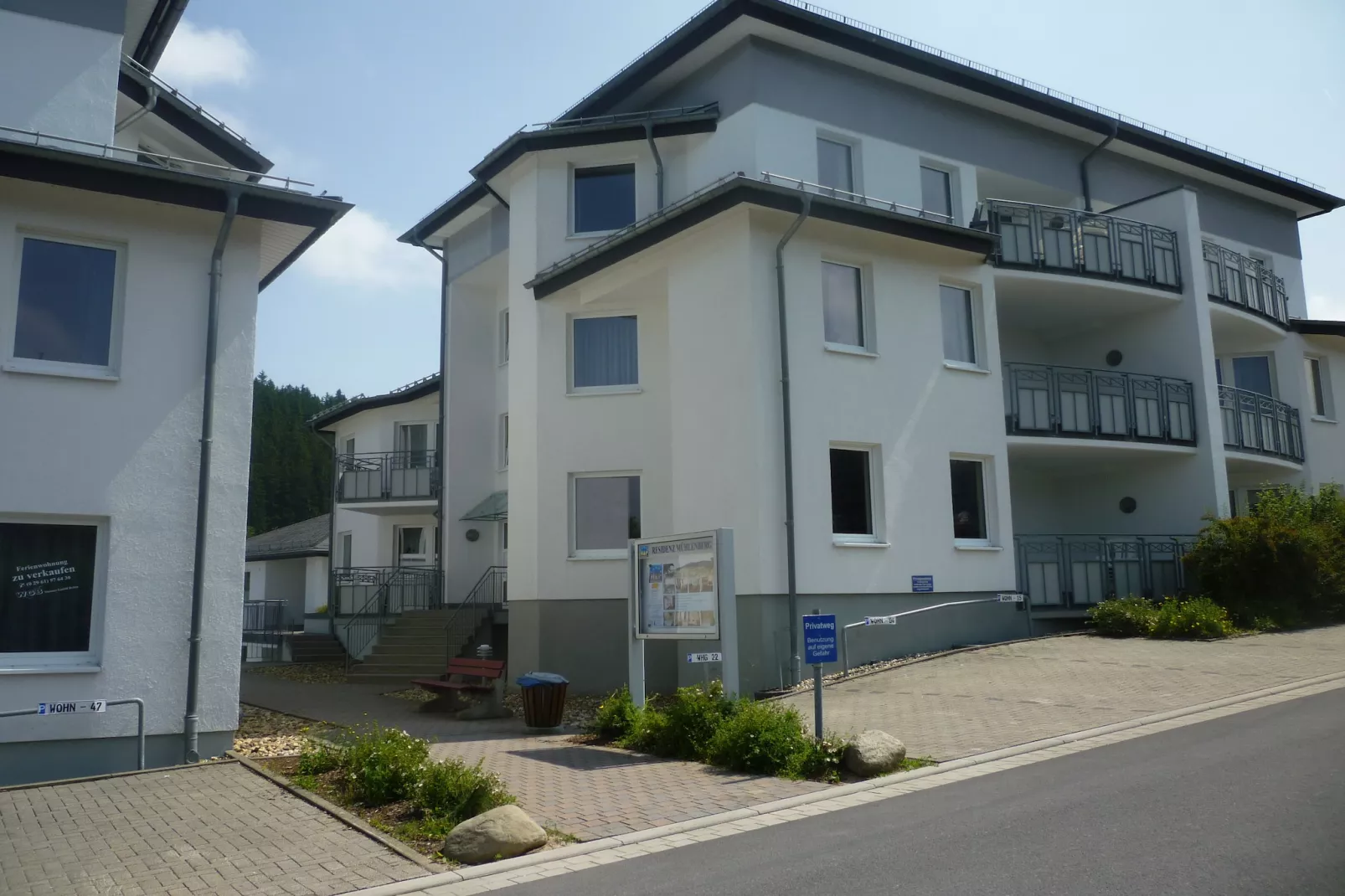 Residenz Mühlenberg-Buitenkant zomer