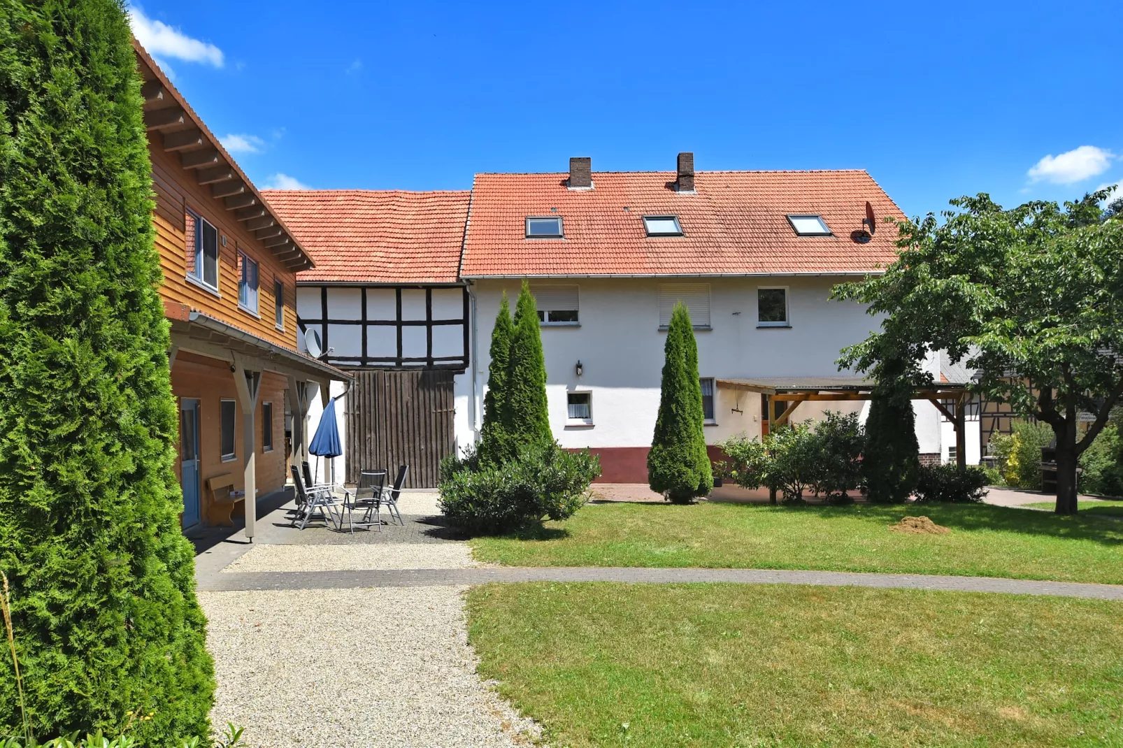 Am Ferienbauernhof - FW 4-Buitenkant zomer