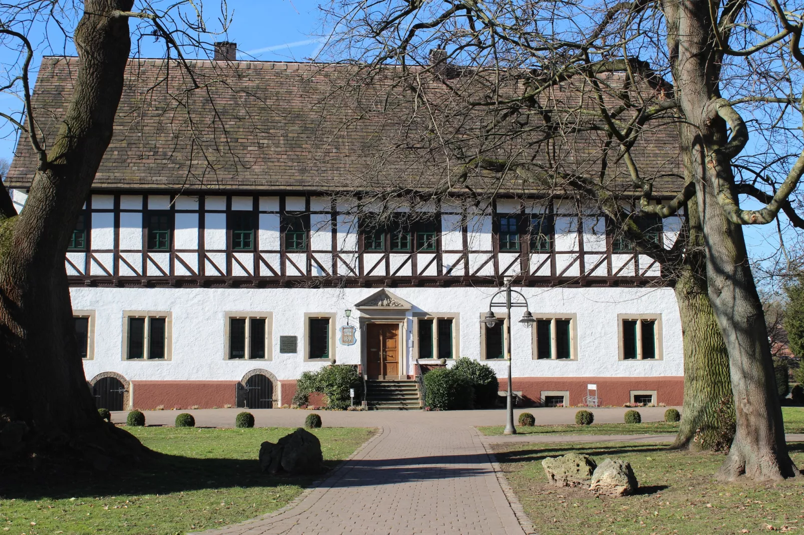 Im Weserbergland-Gebieden zomer 20km