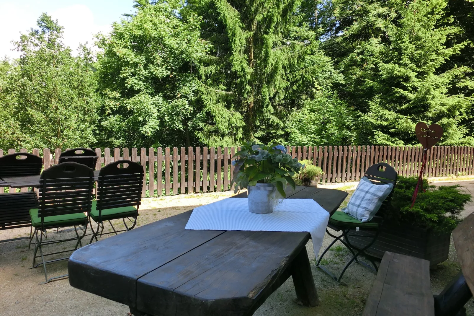 Historisches Waldhaus-Tuinen zomer