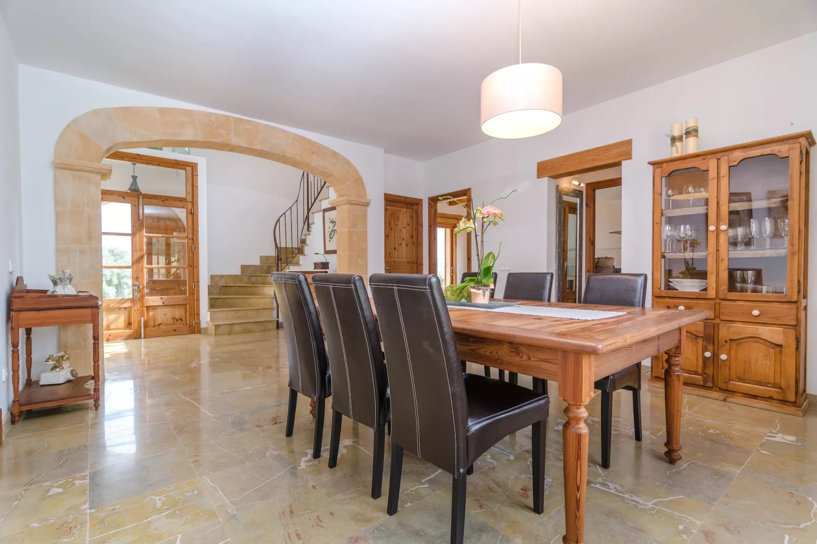 Casa Puig De Na Franquesa-Eetkamer