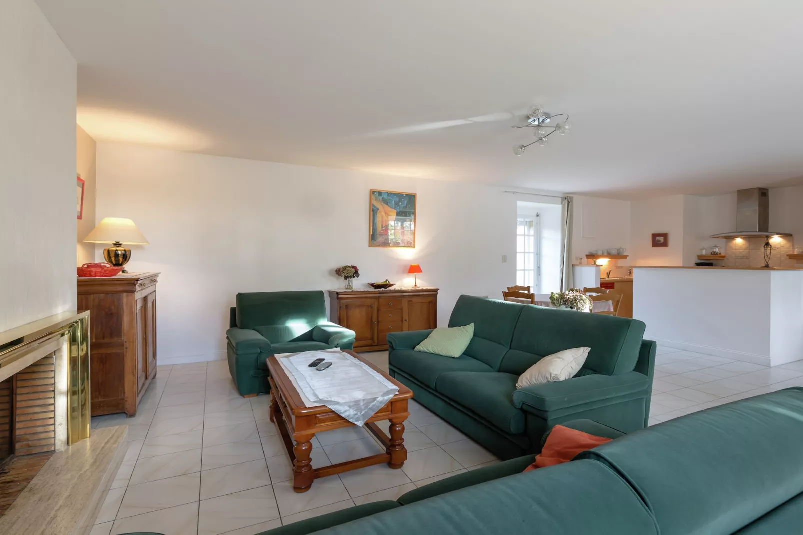 Jolie maison en pays de Rance-Woonkamer