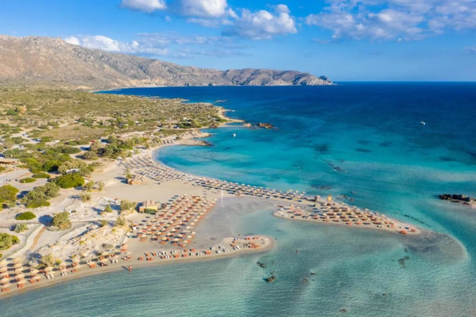 Villa Athina-Gebieden zomer 20km