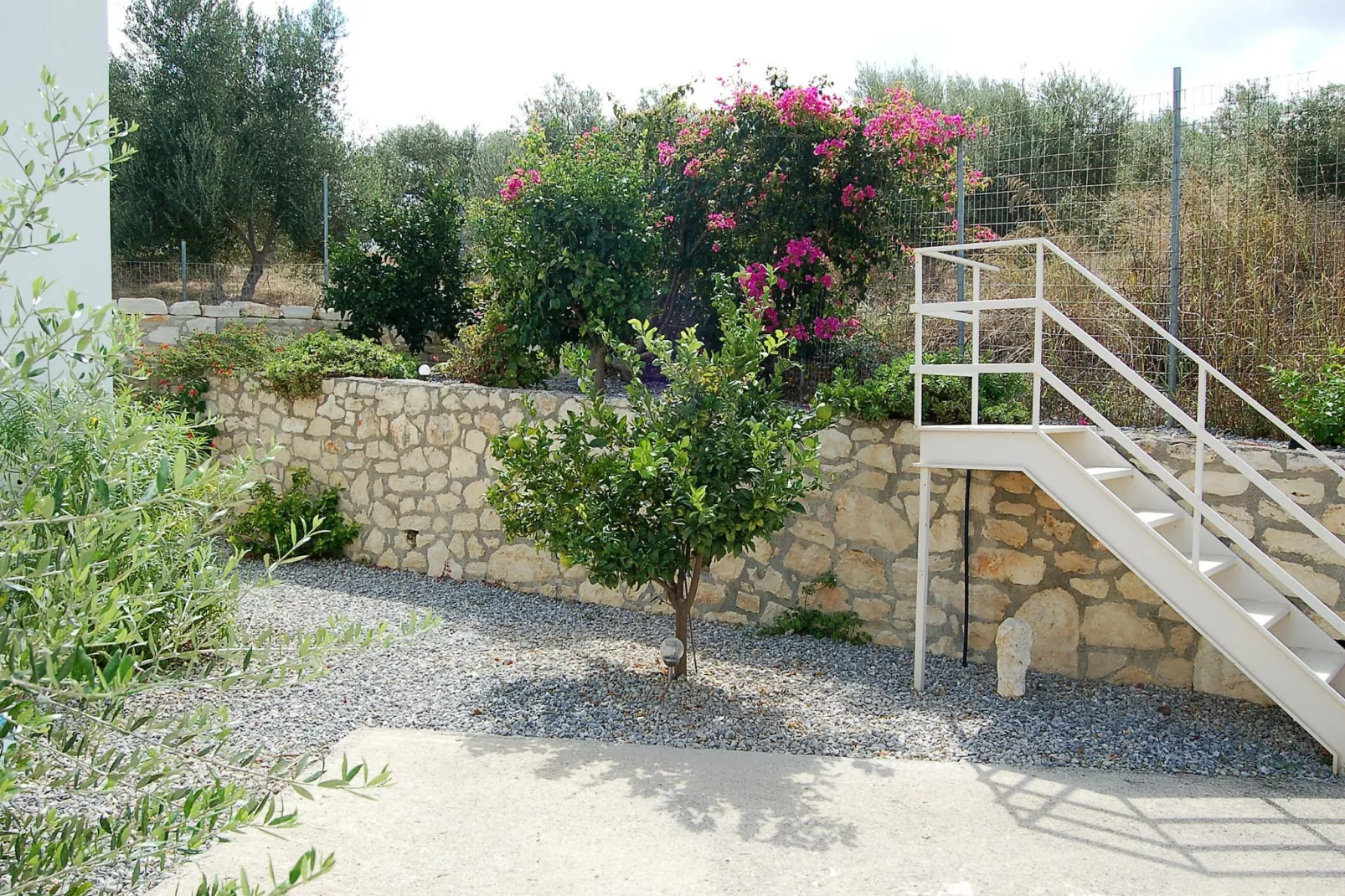 Villa Estia-Tuinen zomer