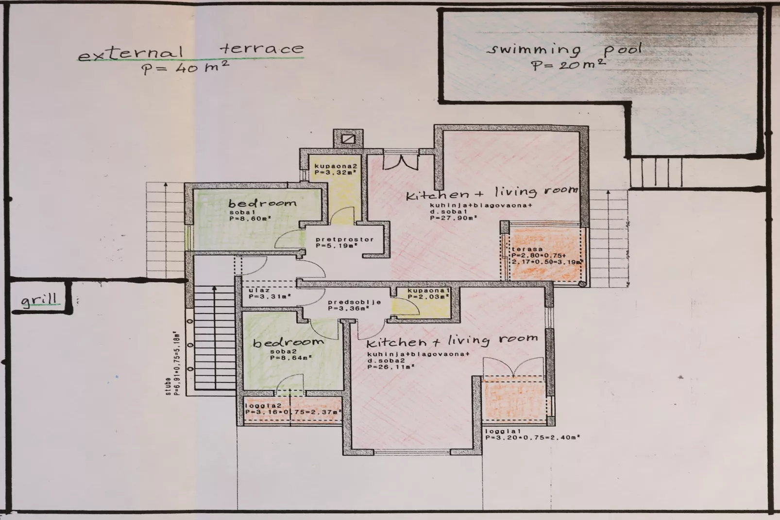 Apartment  Dajana-Faciliteiten