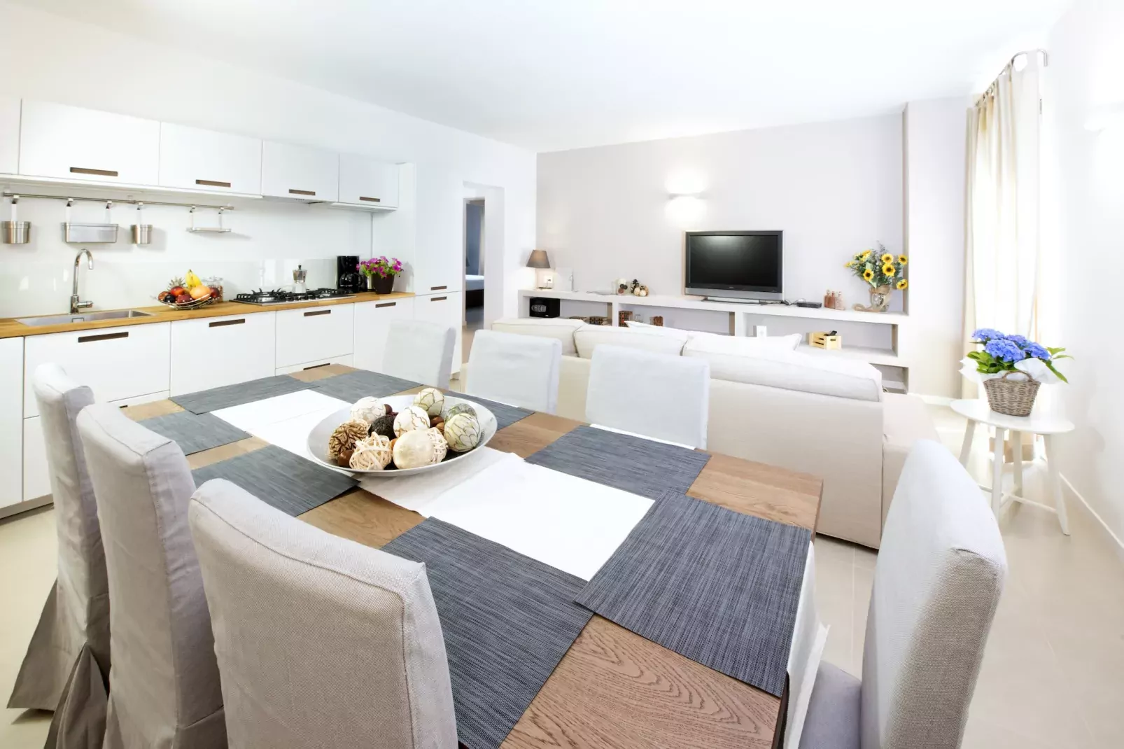 Apartment Limone Residence Nautic Resort San Carlo Gargnano-Quadrilo 110qm-Eetkamer