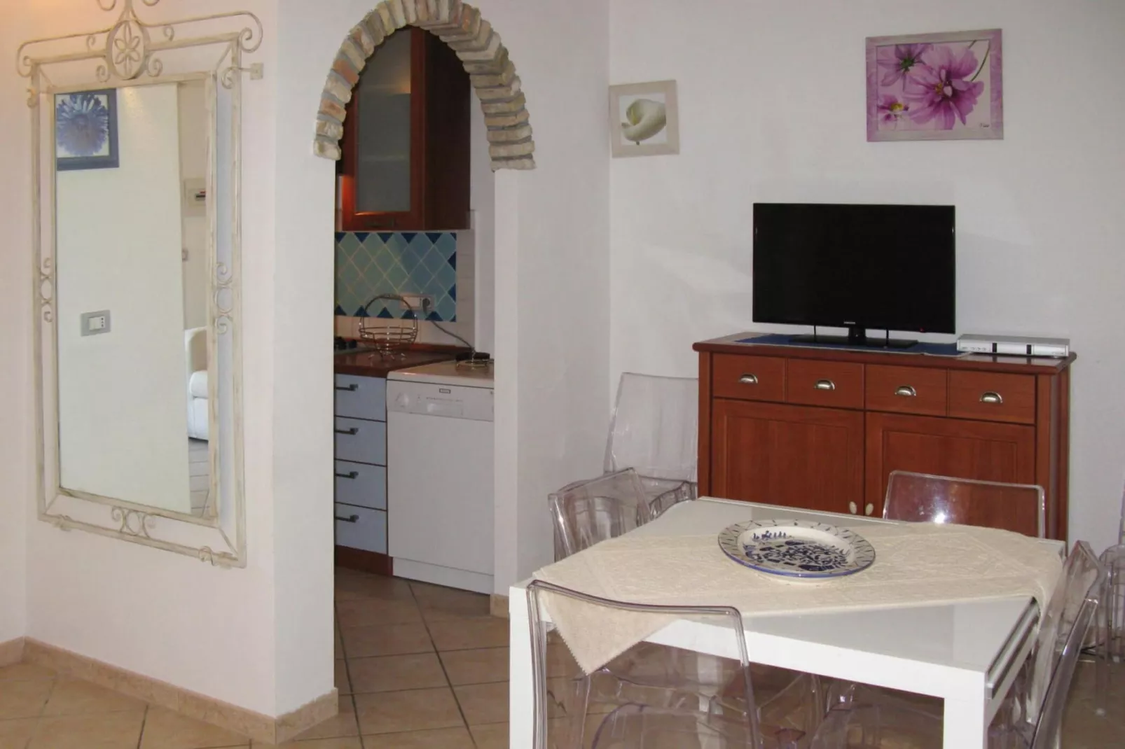 Apartments Costa Rei Costa Rei - Type Bilo 4 Pers 400-950 m vom Meer-Eetkamer