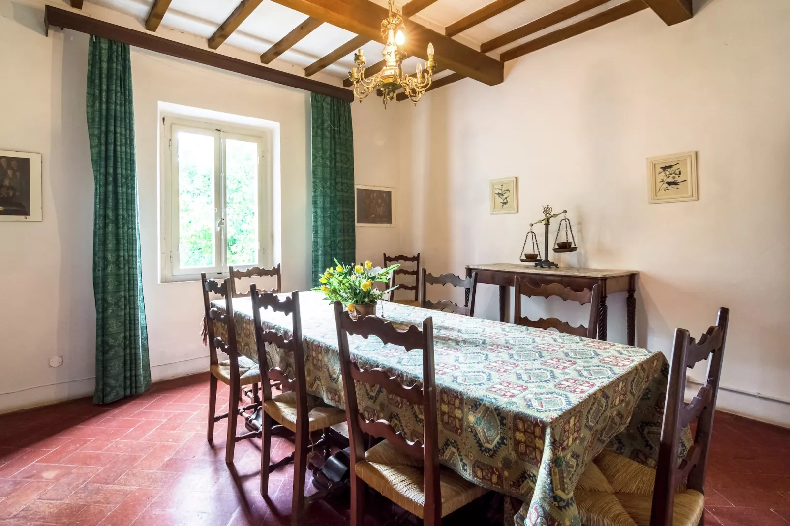 Casa Prati-Eetkamer