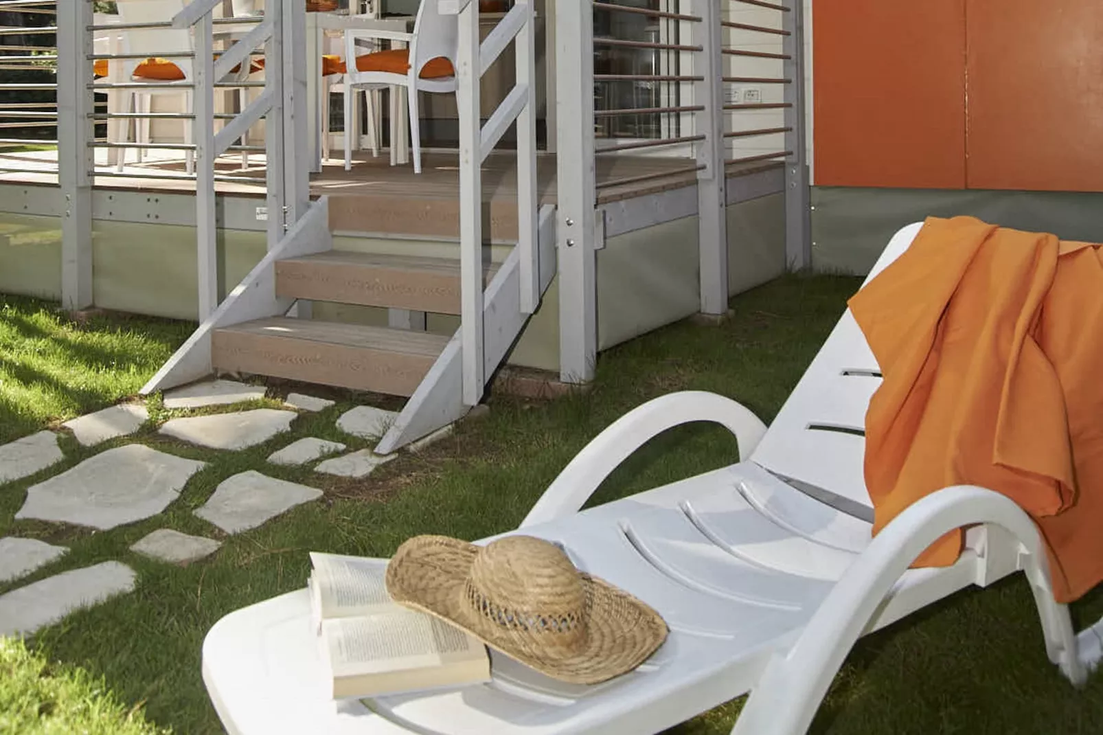 Baia Domizia Villaggio Camping I3-Terrasbalkon