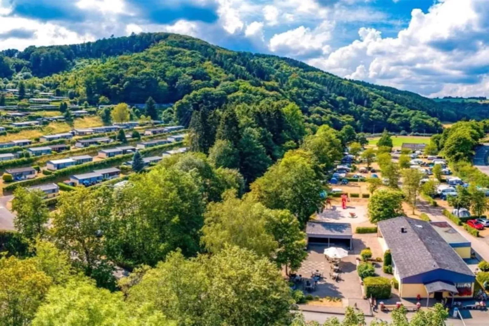 Bungalow Typ B 4P - Camping Park in der Eifel-Gebieden zomer 20km