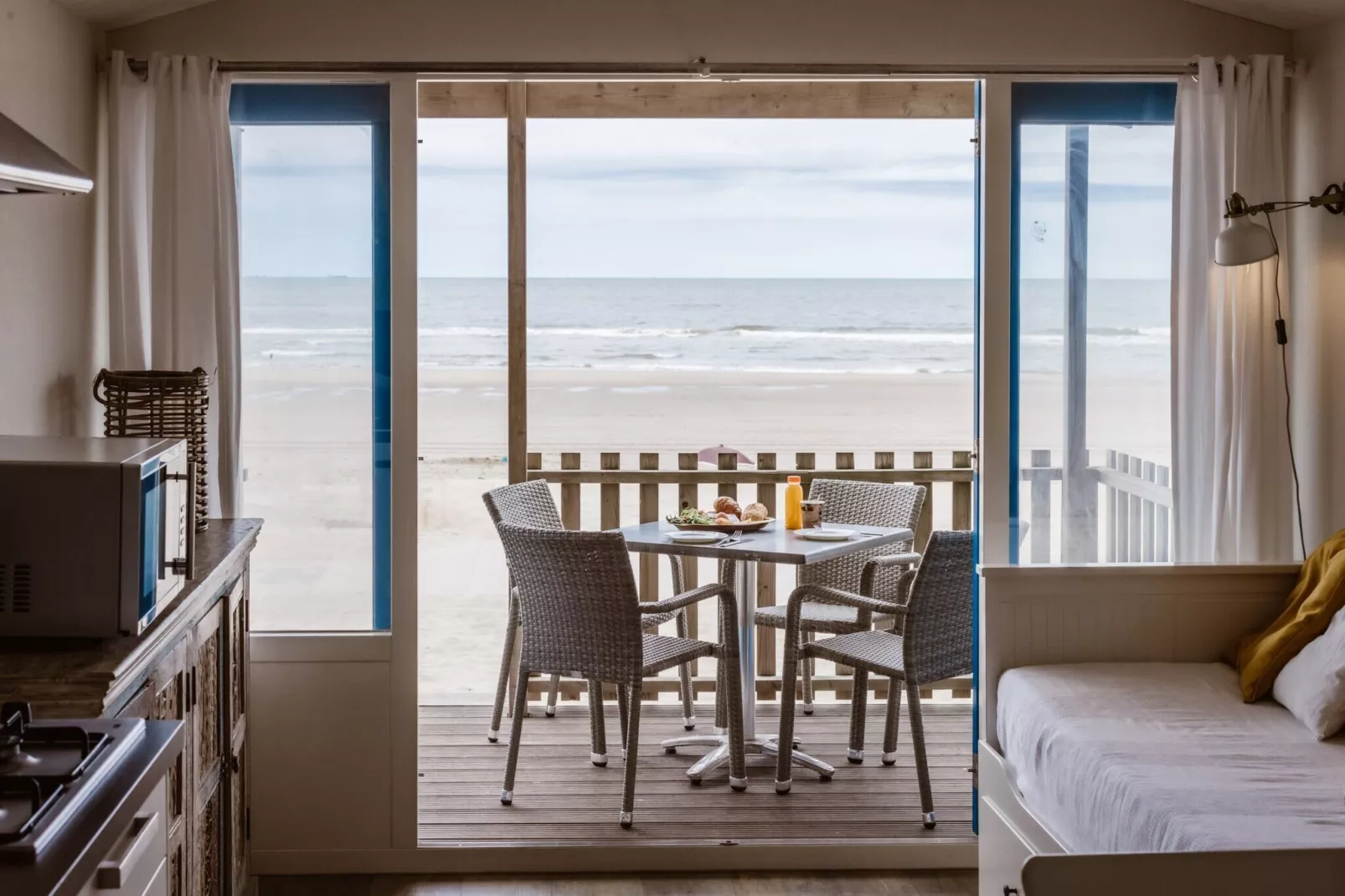 Resort Beach Houses Wijk aan Zee 3-Terrasbalkon