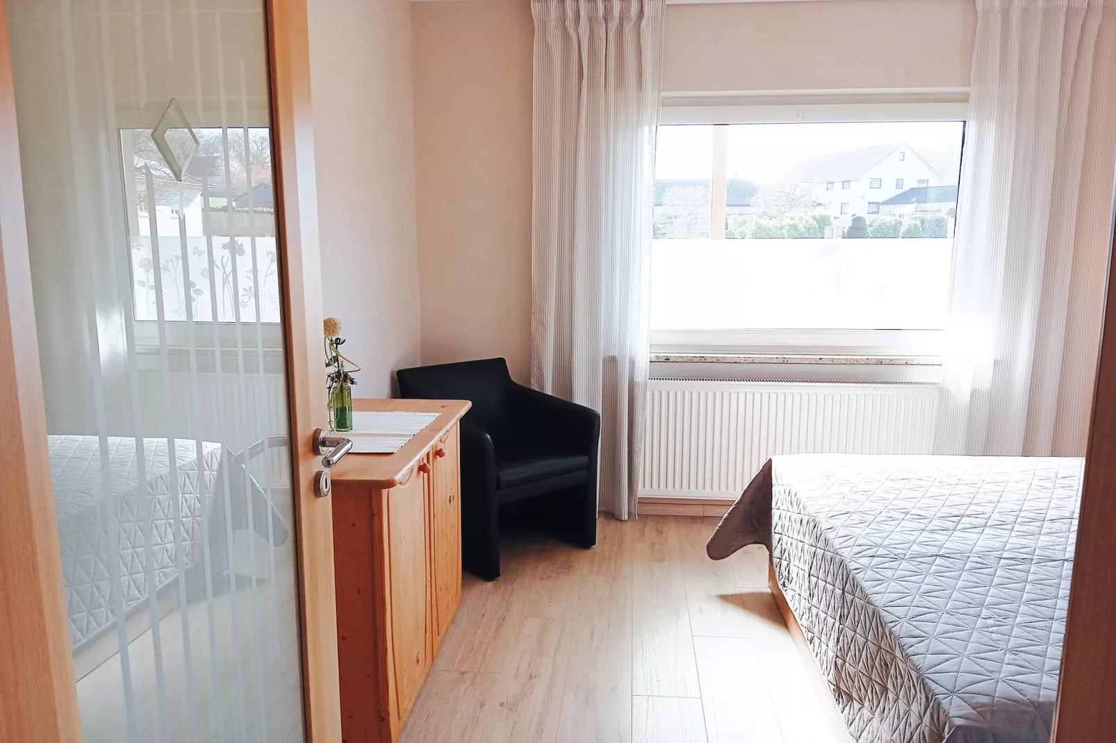Schöne Ferienwohnung in Bissendorf nähe Osnabrück-Slaapkamer
