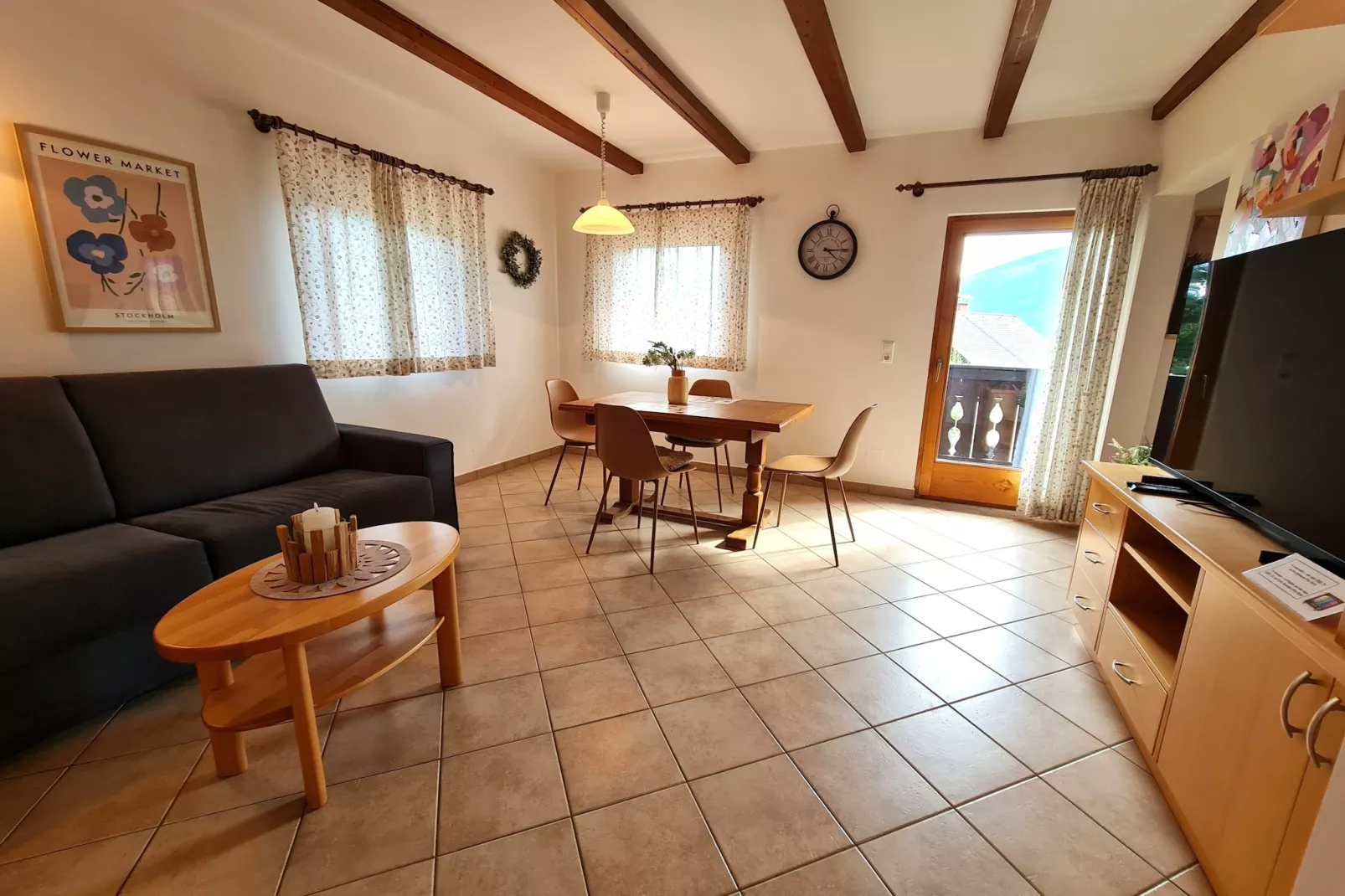 Chalet Mallnock-Woonkamer