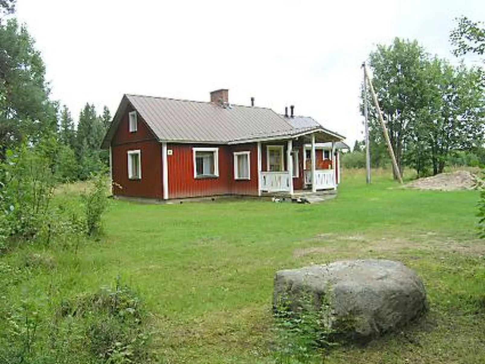 outside