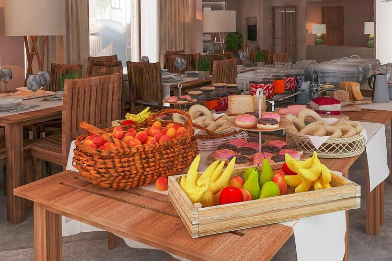 Holiday resort Asteris Village, Gerakini-Executive Apartment-Faciliteiten