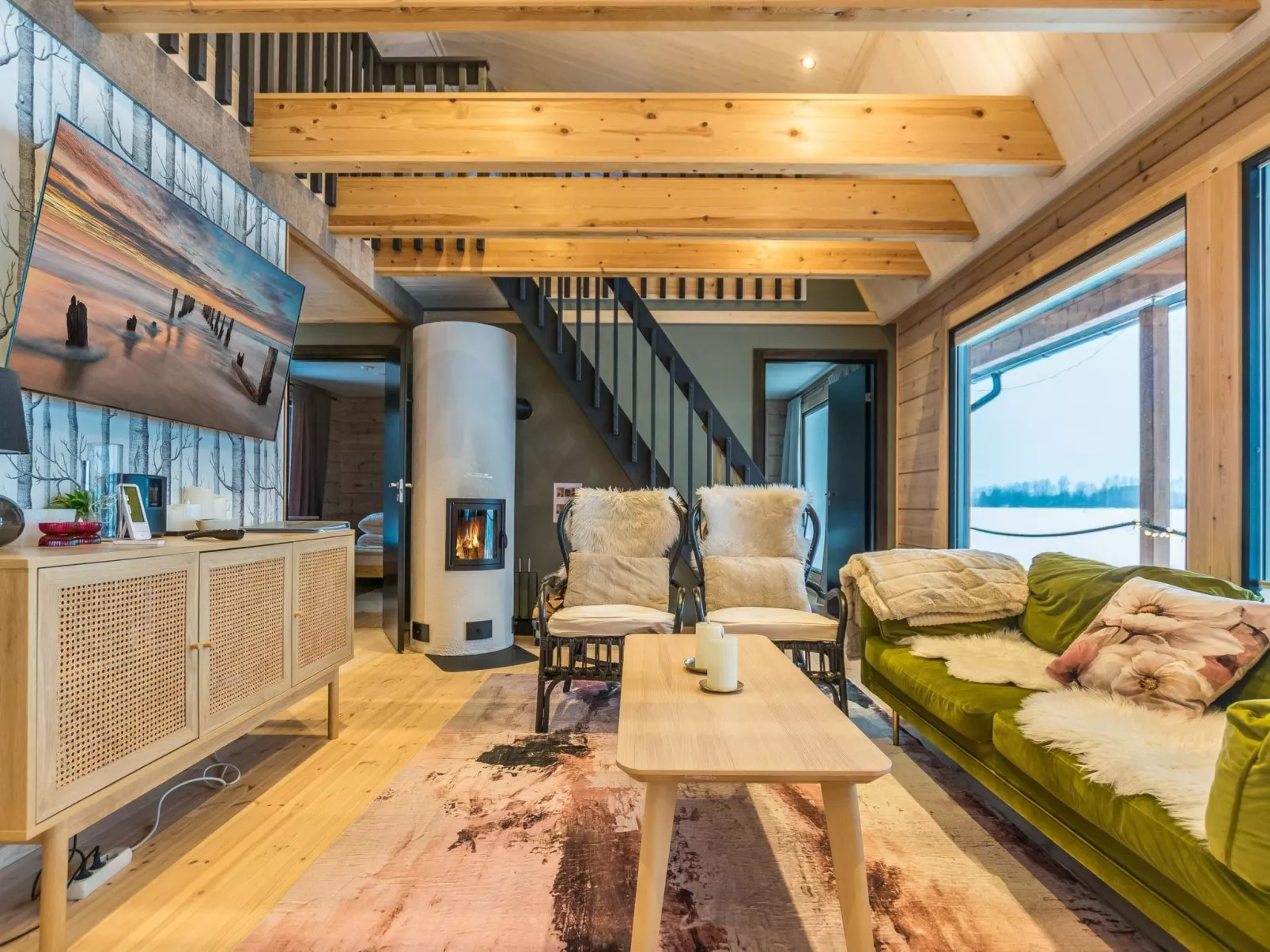 inside