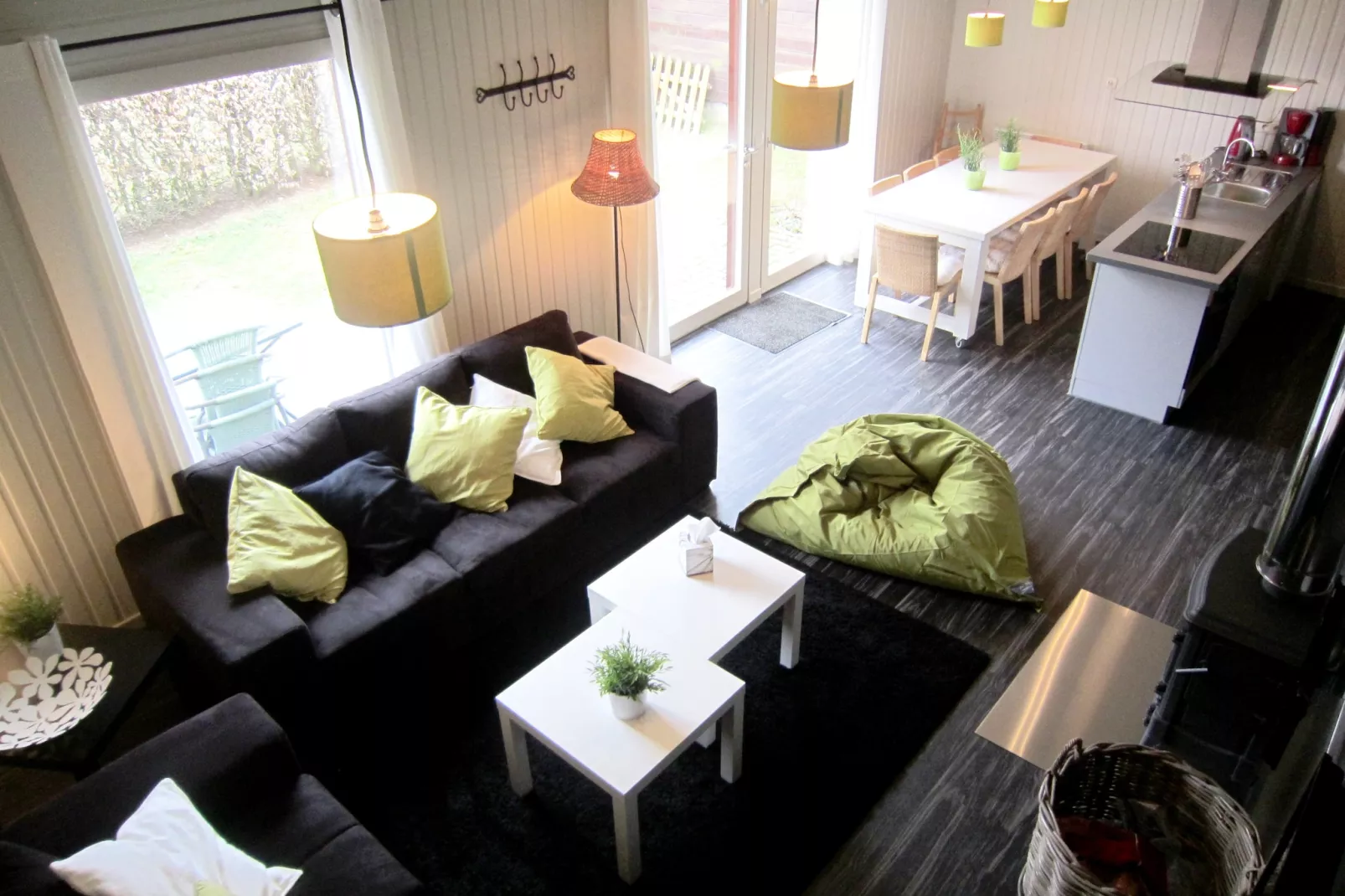 Chalet Orange-Woonkamer