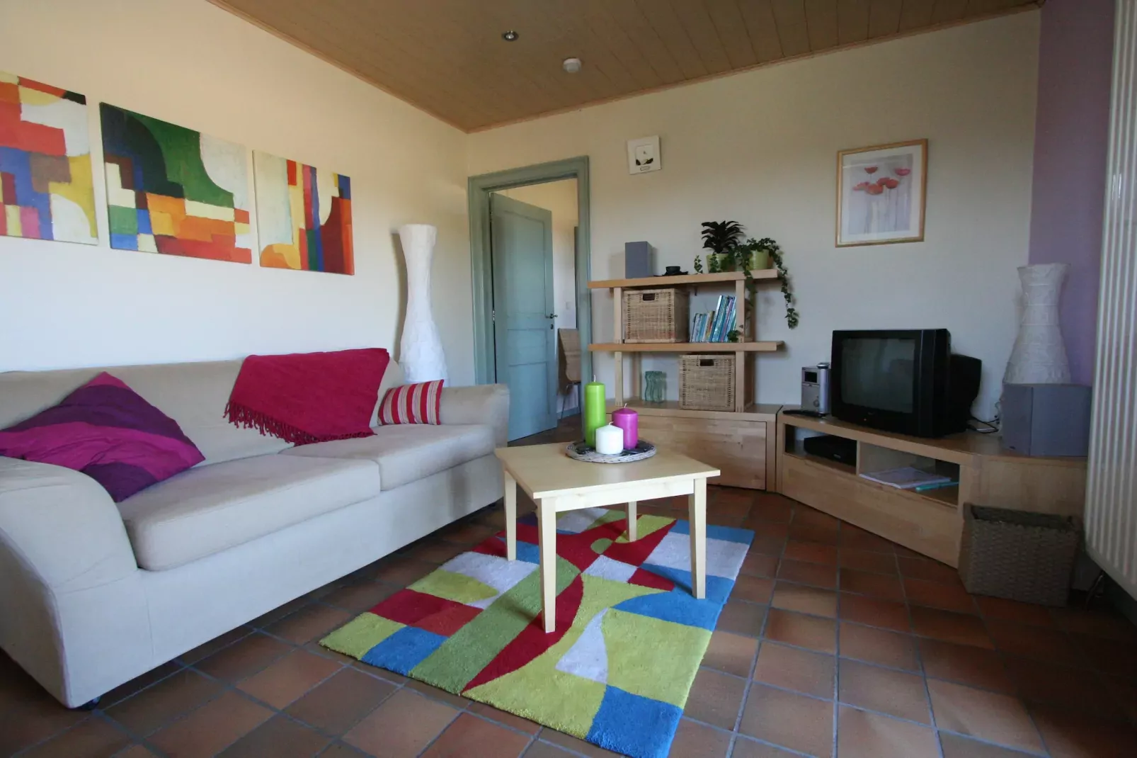 Le Gîte des Grands Prés-Woonkamer