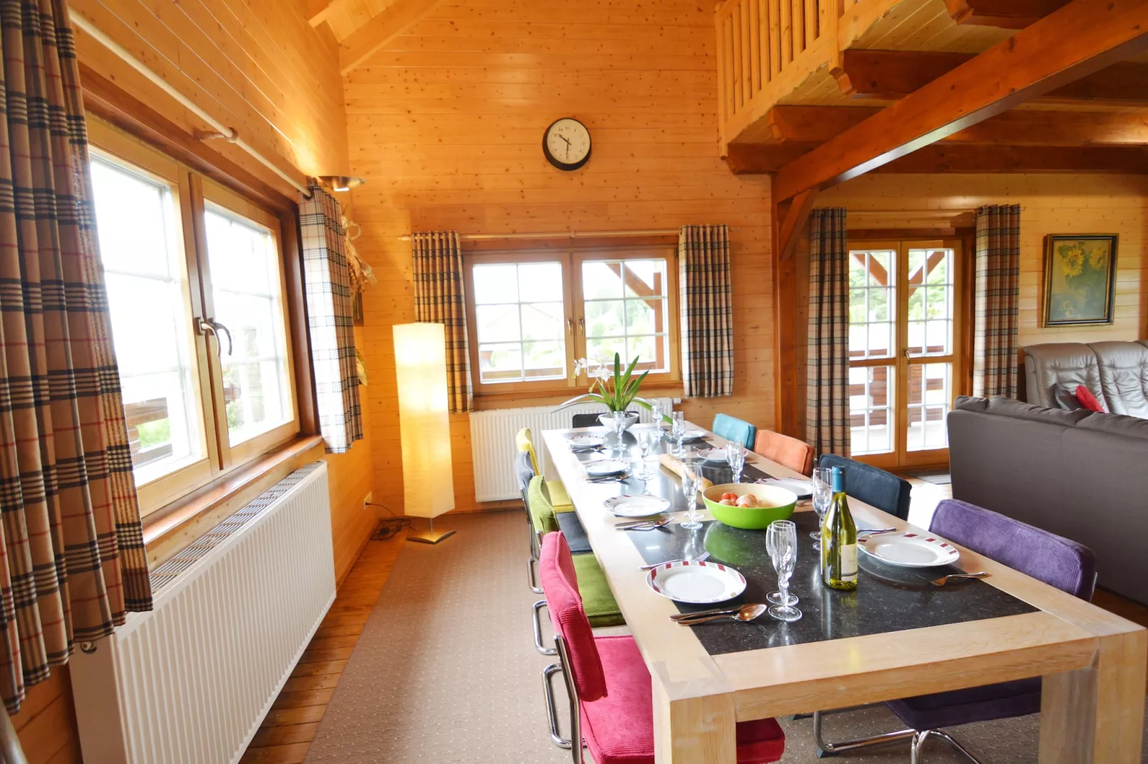 Chalet du Soleil-Eetkamer
