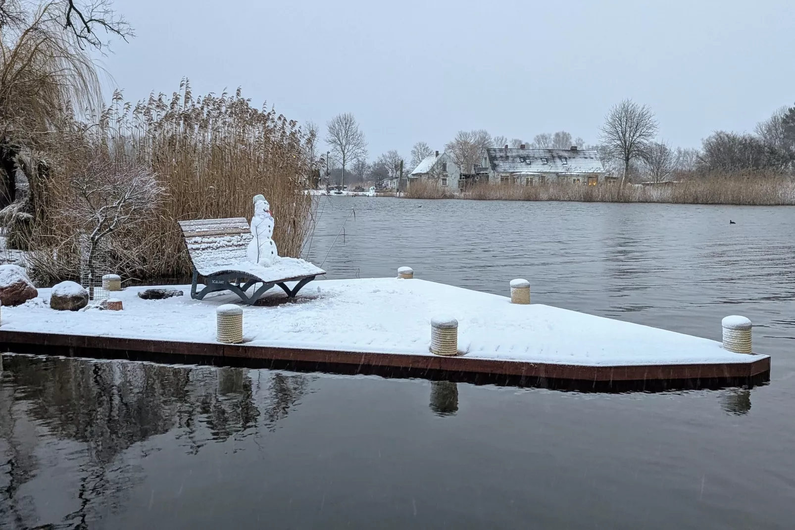 Ferienwohnung Usedom-Exterieur winter
