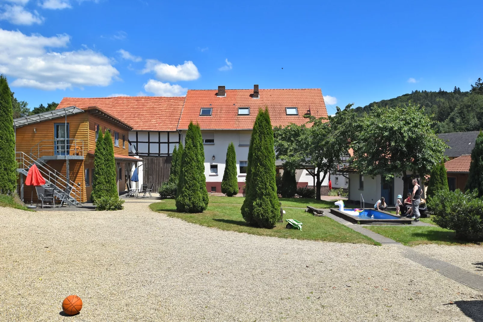 Am Ferienbauernhof - FW 4-Buitenkant zomer