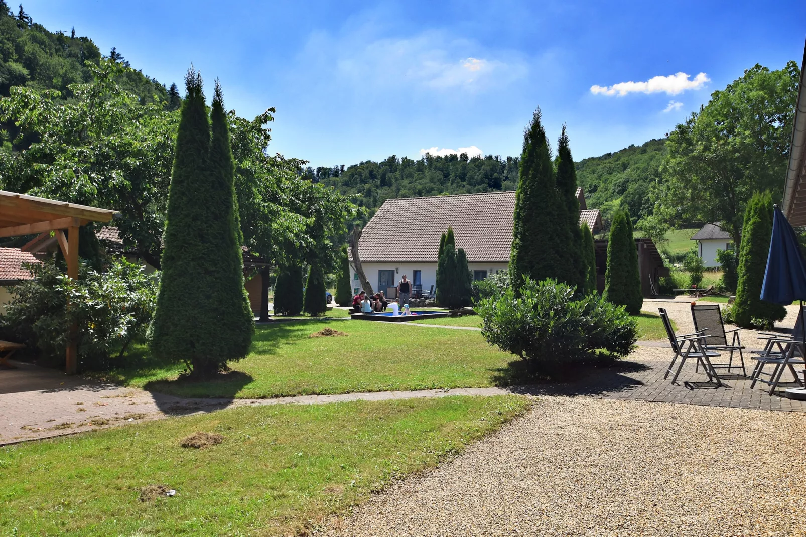 Am Ferienbauernhof - FW 3-Tuinen zomer