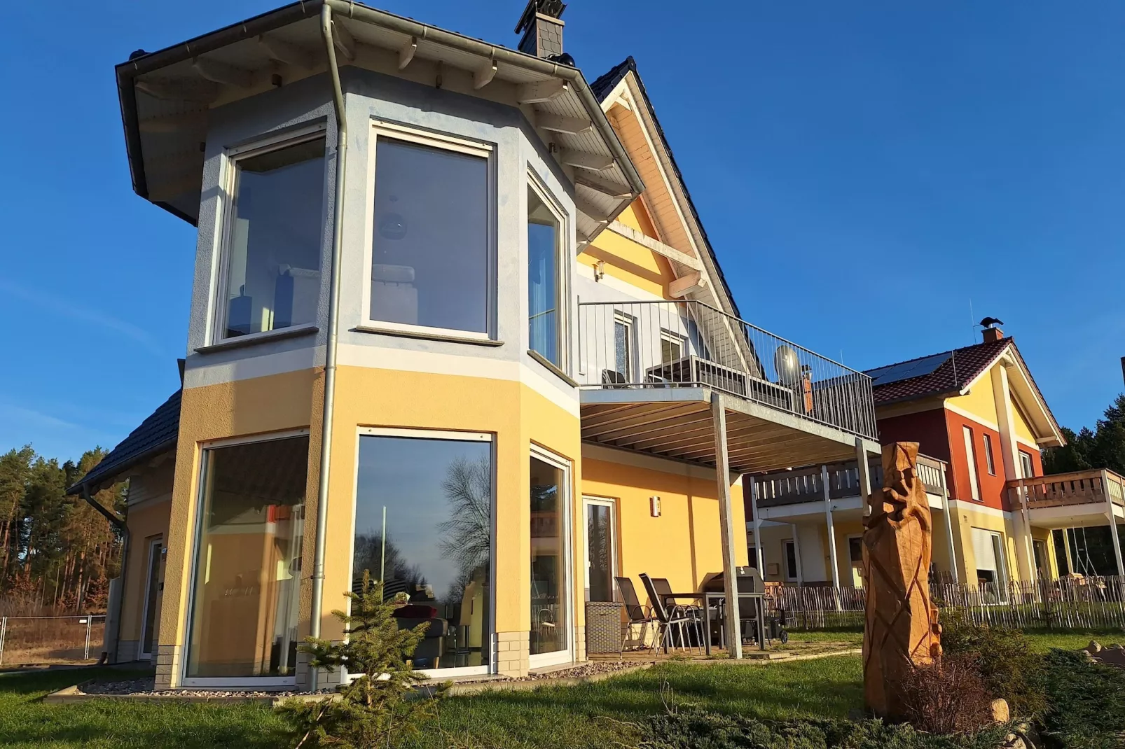 Ferienwohnung Seeblick-Buitenkant zomer