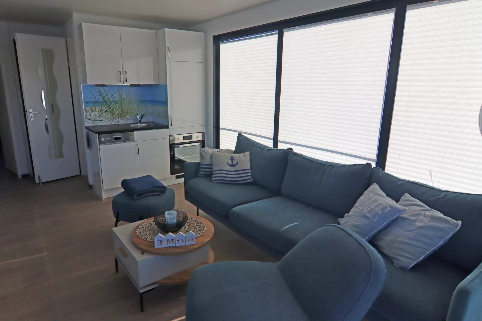 Hausboot Family & Friends LP 4 / 1-2 Personen-Woonkamer