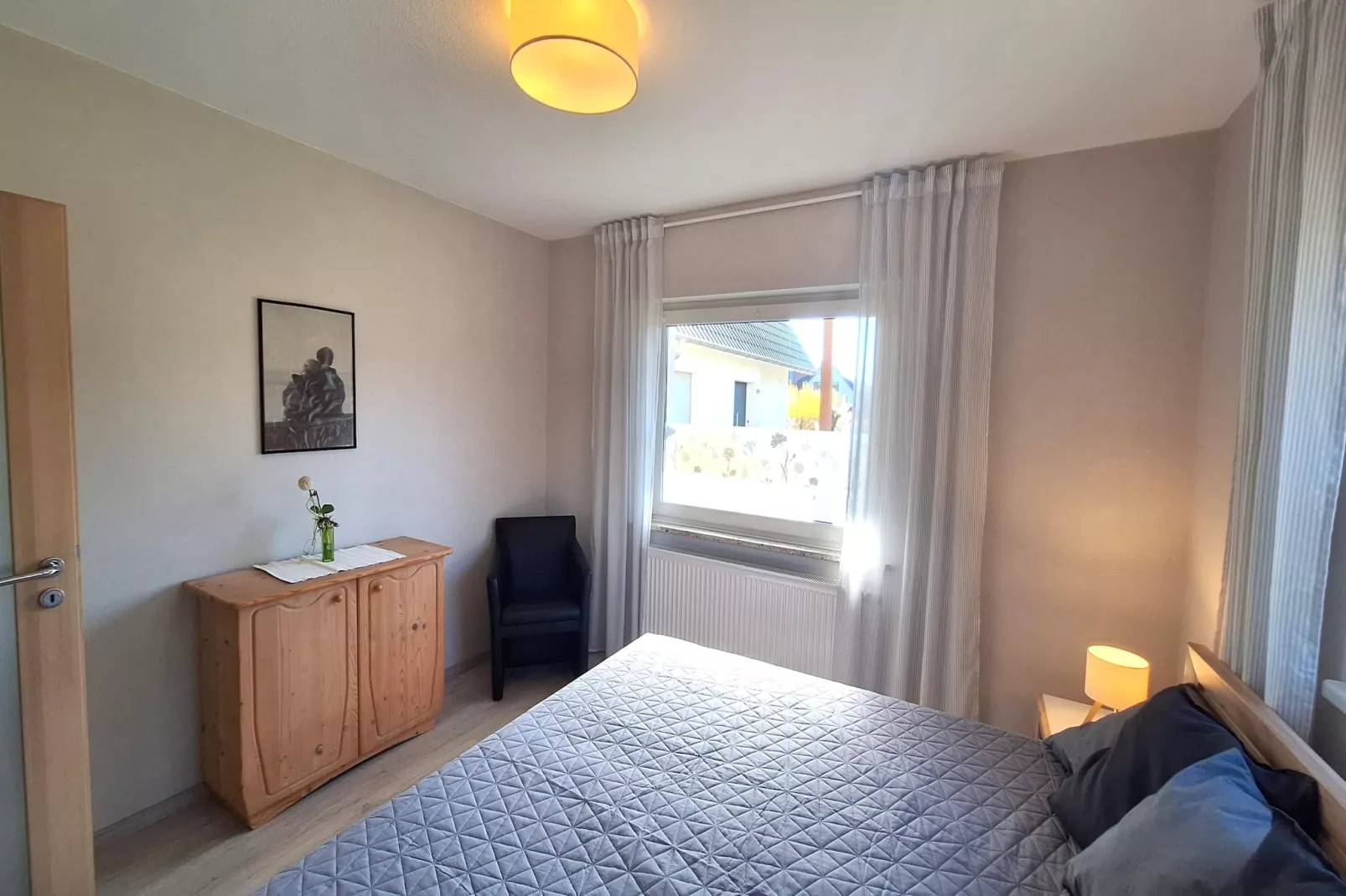 Schöne Ferienwohnung in Bissendorf nähe Osnabrück-Slaapkamer