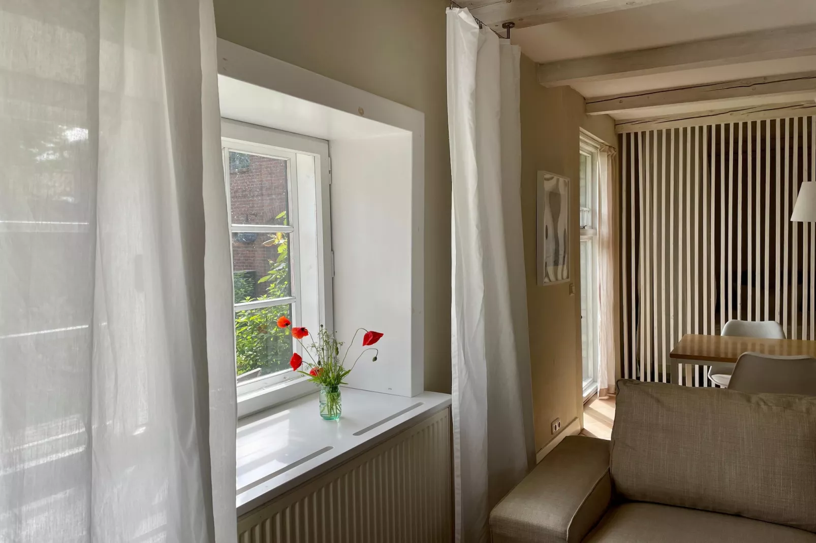 Die Hofwohnung 1-Woonkamer
