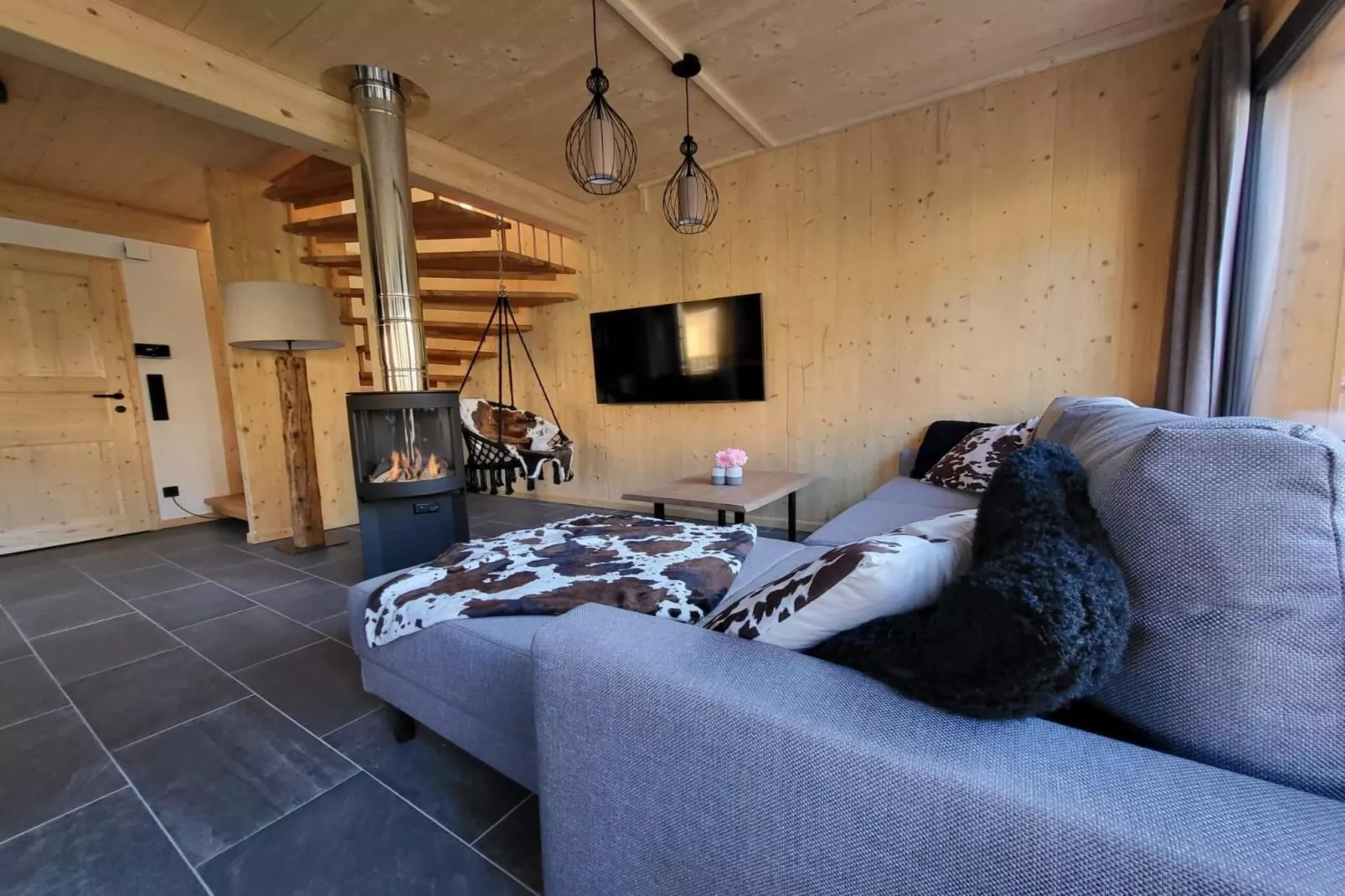 Kreischberg Chalets 50-Woonkamer