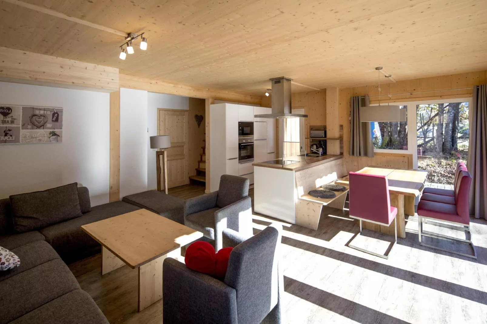Kreischberg Chalets  61-Woonkamer