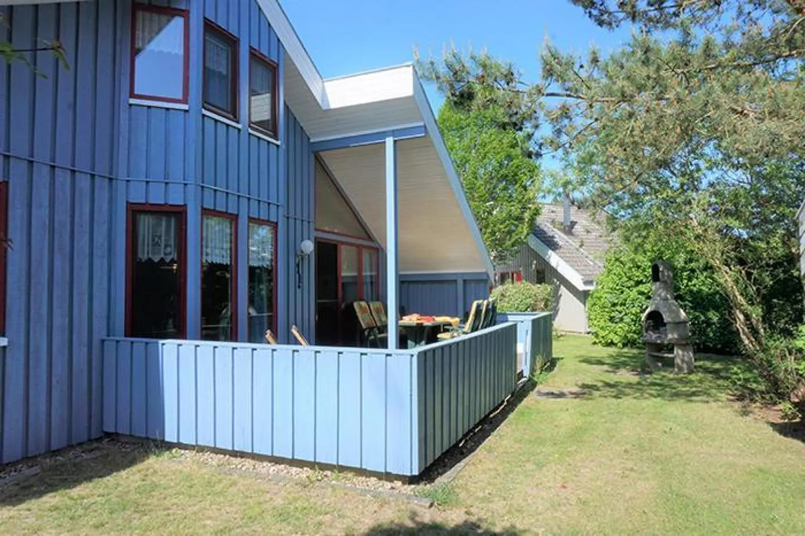 FH Wildgans Comfort mit Sauna & Kaminofen 81 qm 182-Terrasbalkon