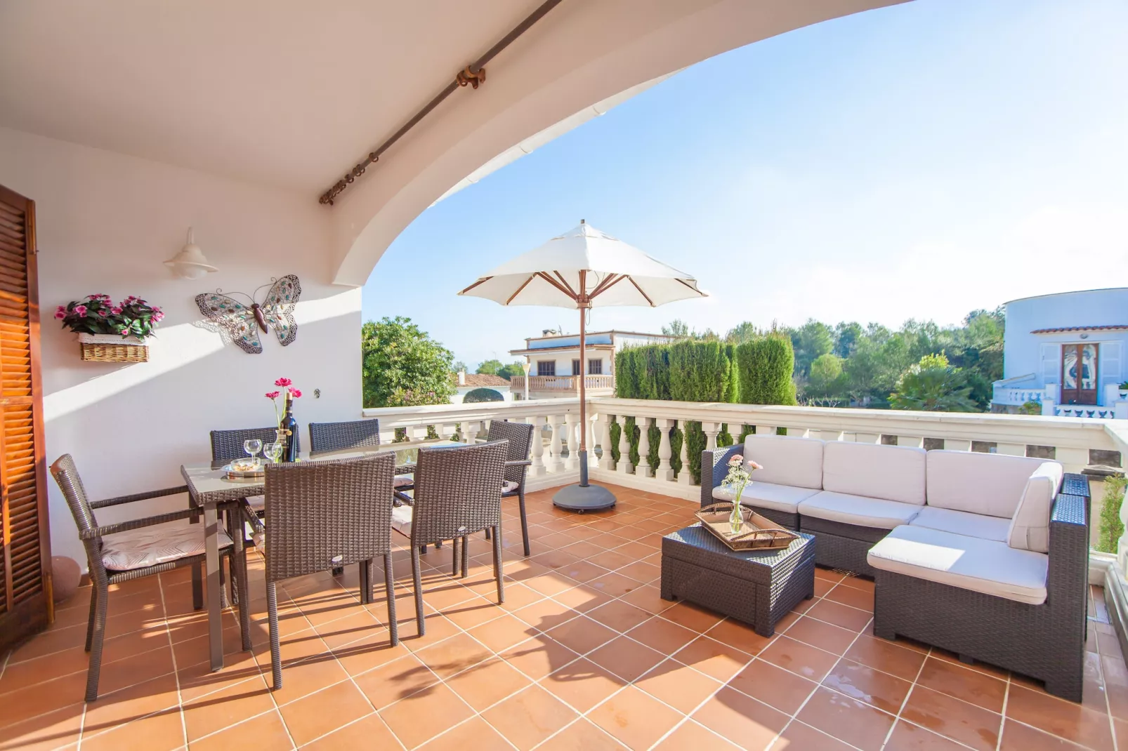 Villa Germanor-Terrasbalkon