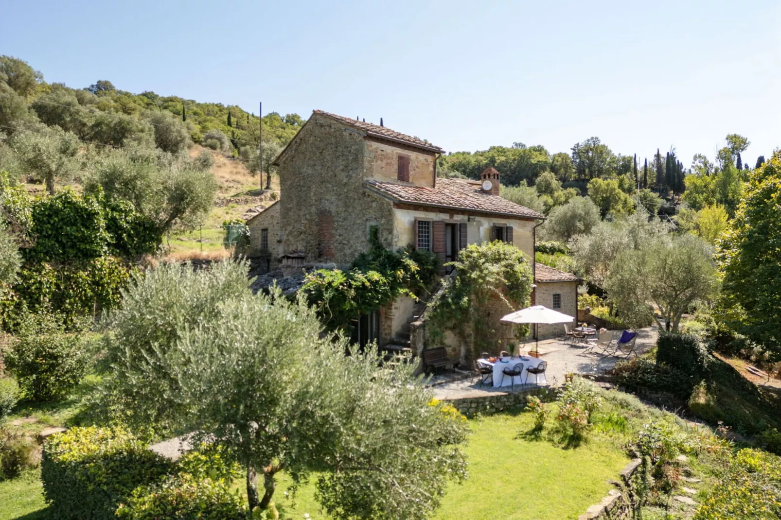 Villa delle Rose-Buitenkant zomer