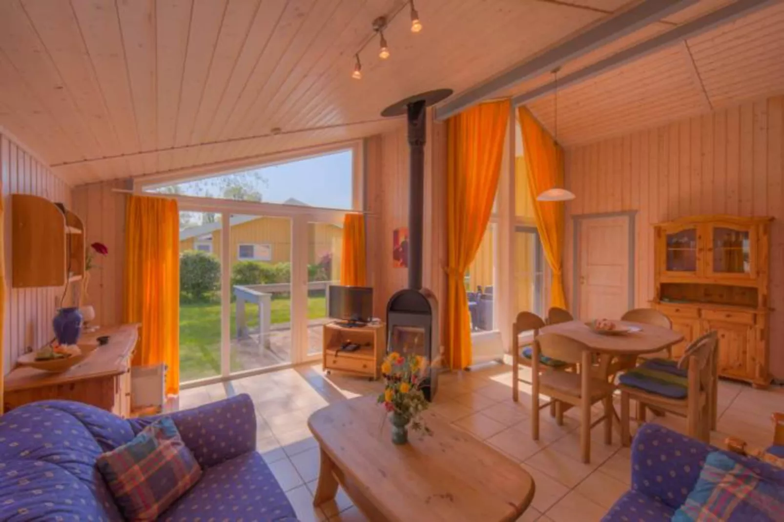 Ferienhaus Seeschwalbe-66-Woonkamer