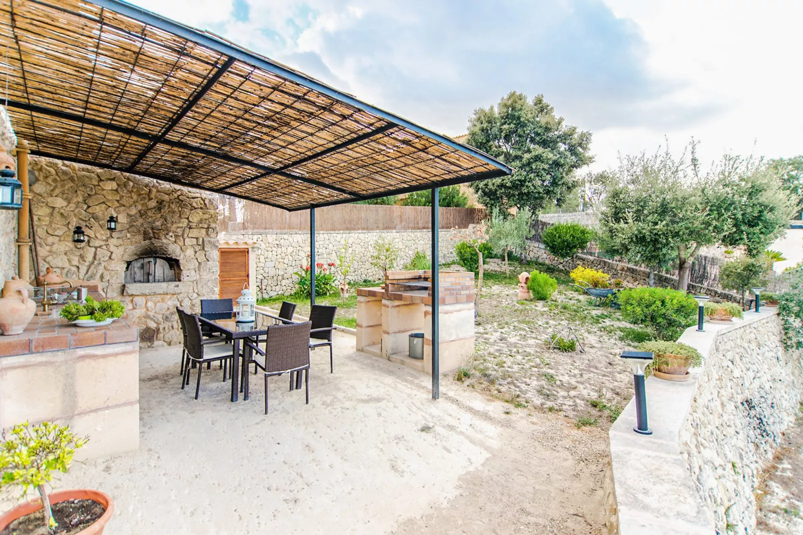 Es Turo Daviu, Finca 5StarsHome Mallorca-Terrasbalkon