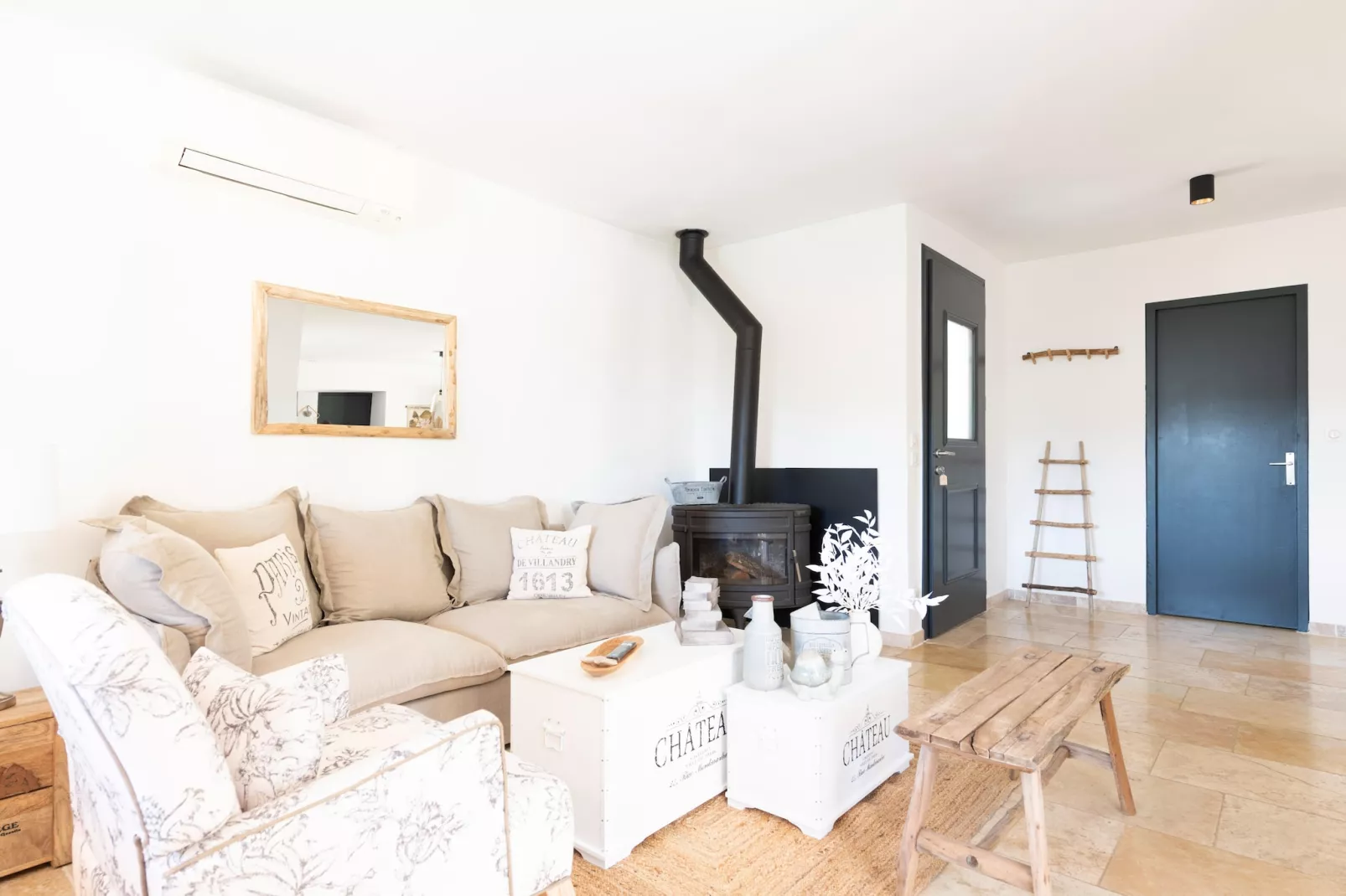 Villa Le Saint Tropez-Woonkamer