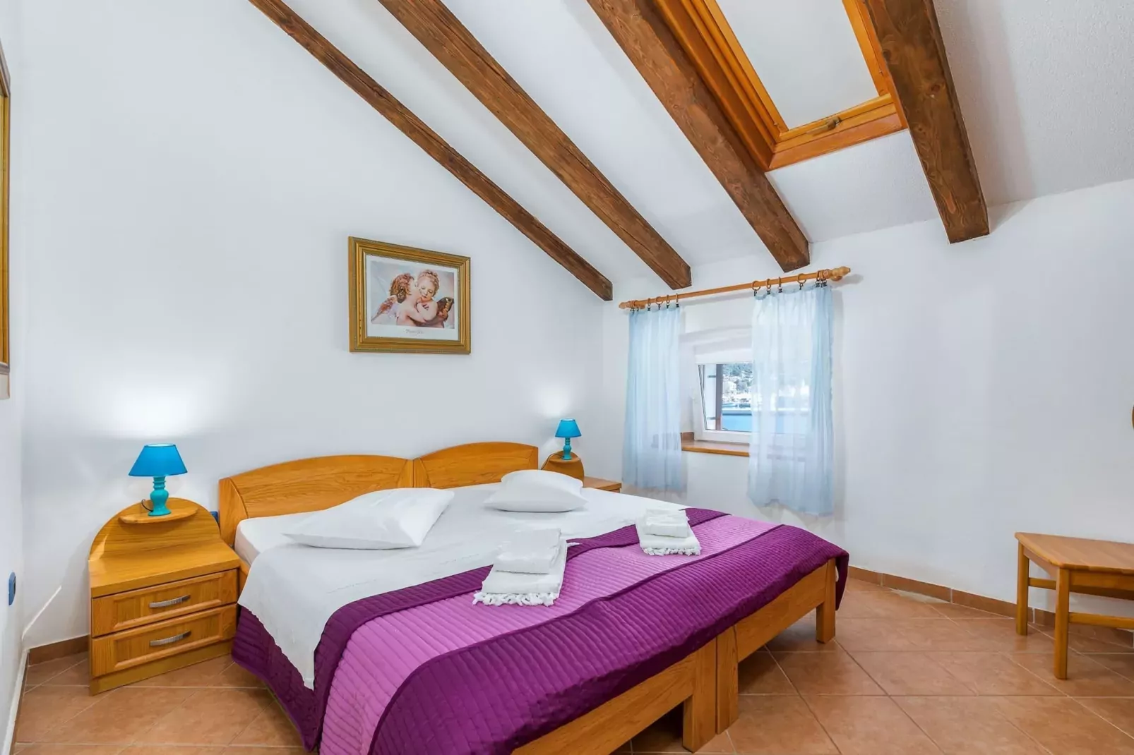 Apartment Venezia (4+2) - Lungomare Cres-Slaapkamer
