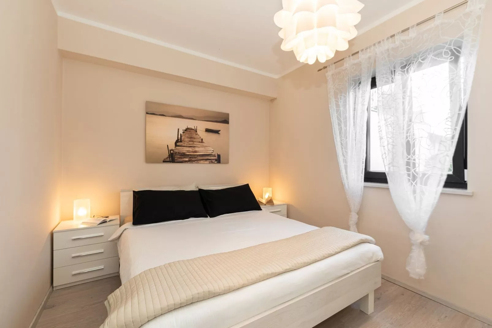 Holiday Home Alis with Sea View-Slaapkamer