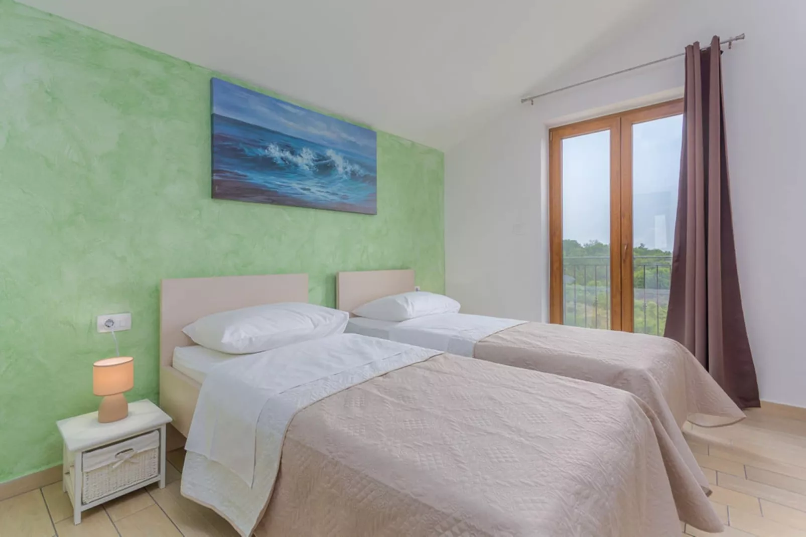 Santa Lucia - Villa with Private Pool & Sea View-Slaapkamer