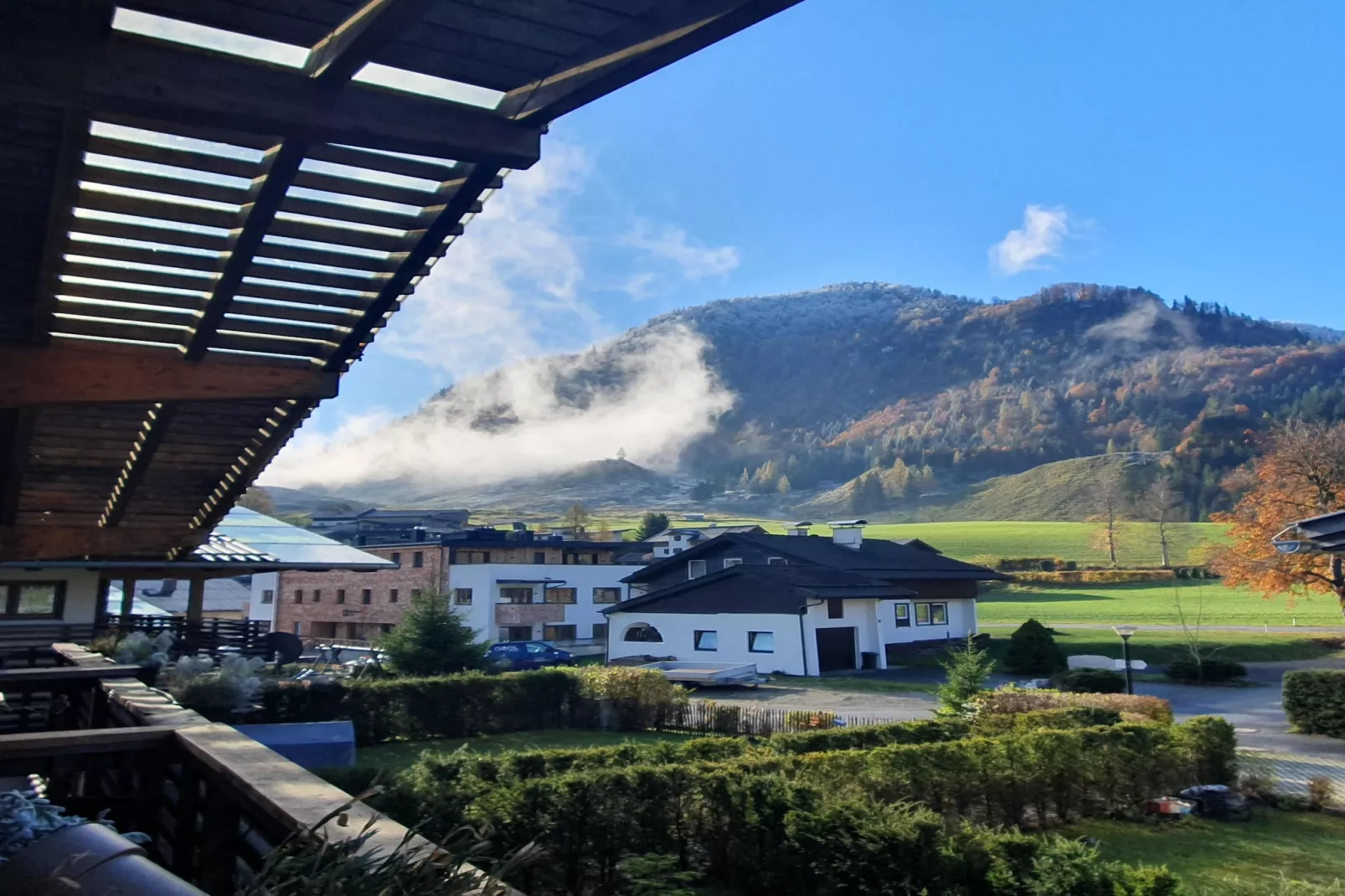 Apartment Hüttenzauber-Uitzicht zomer