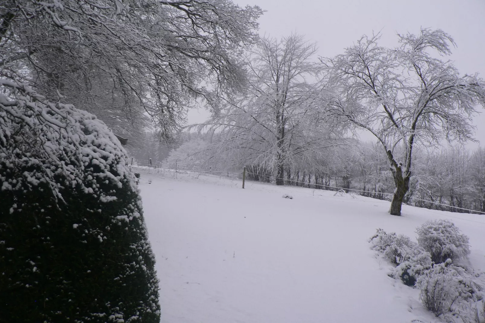 La Bergerie-Tuin winter