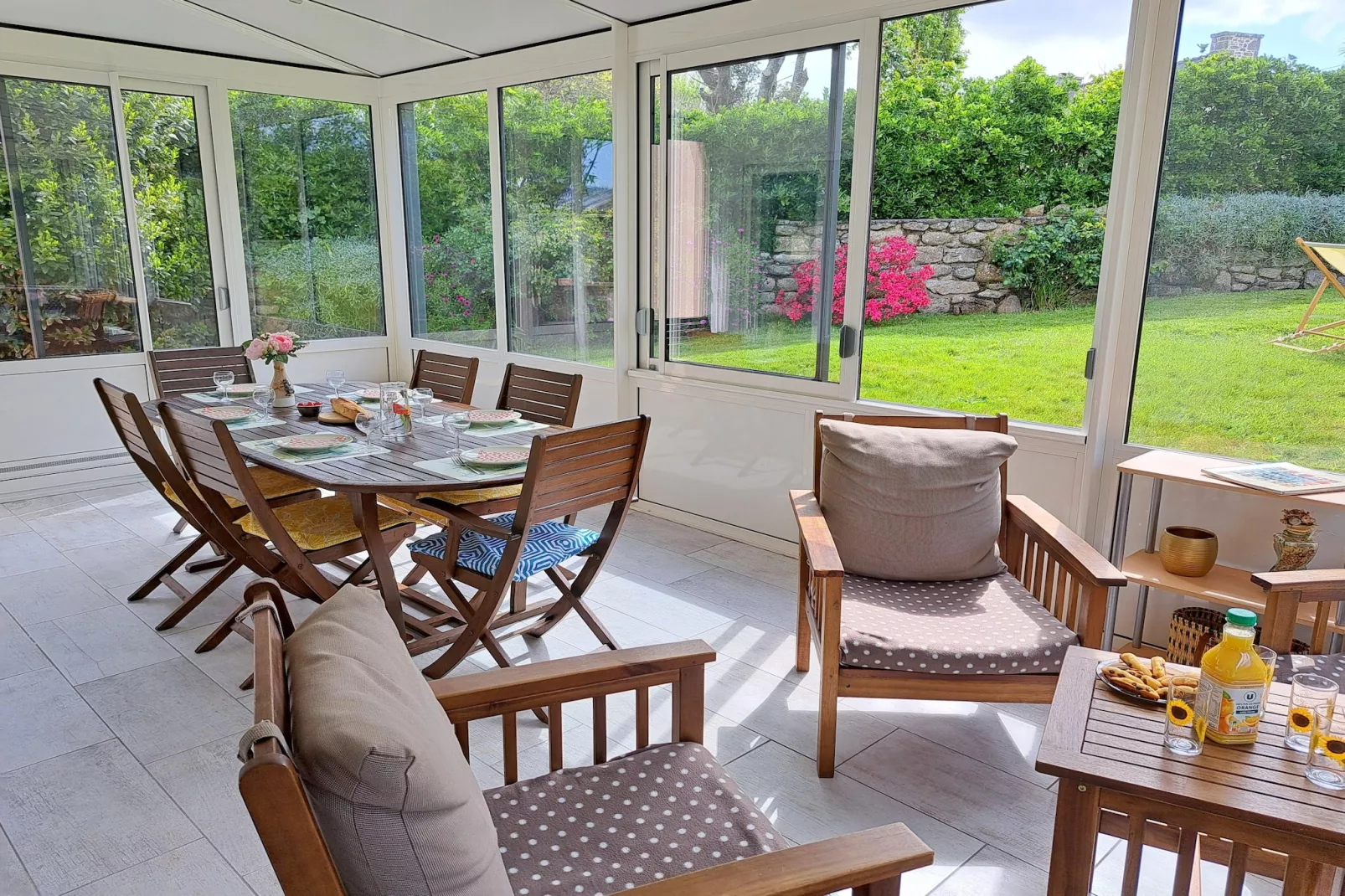 Ferienhaus in Strandnähe Plouarzel-Eetkamer