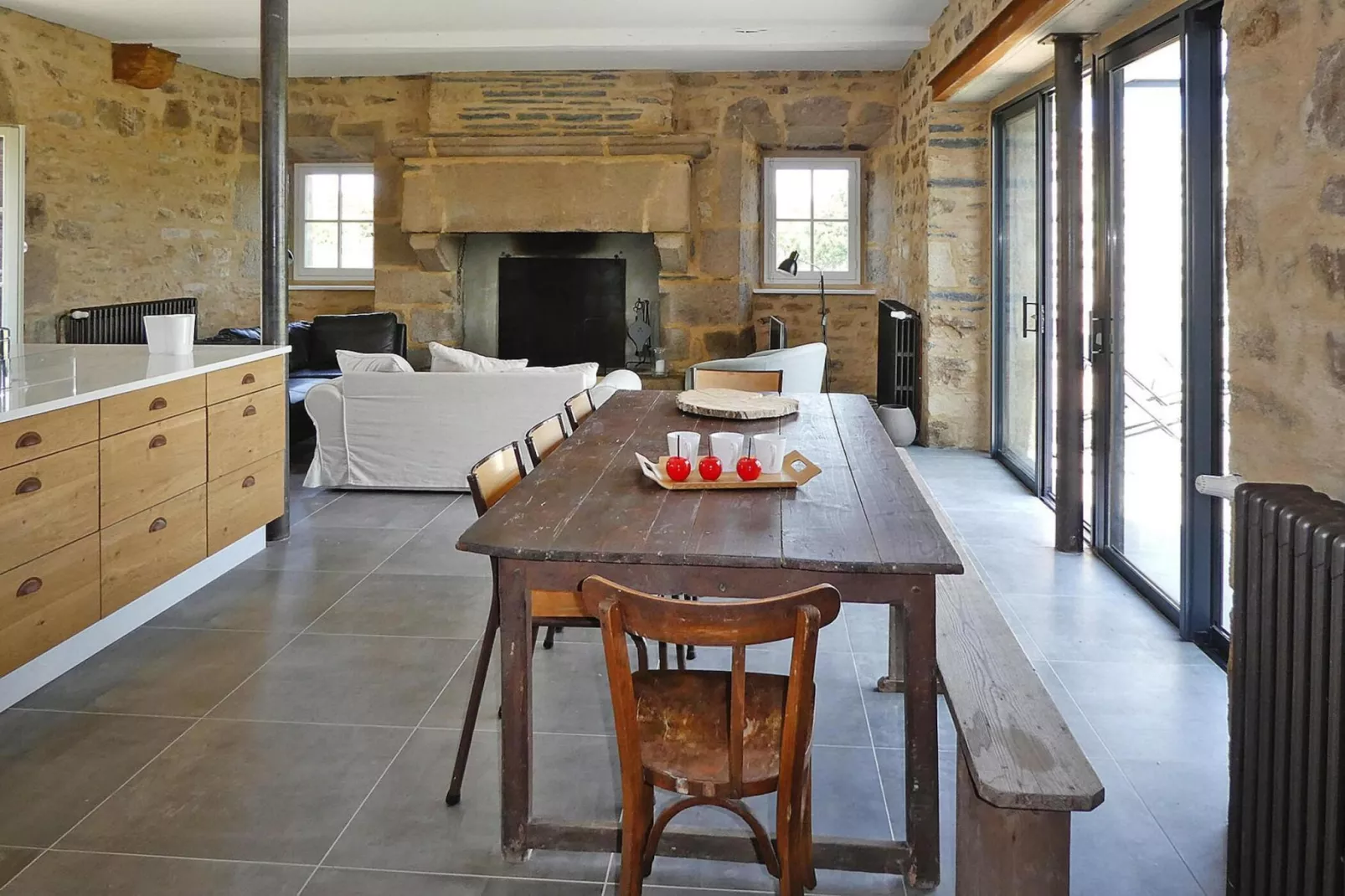 Holiday home Plougasnou-Eetkamer